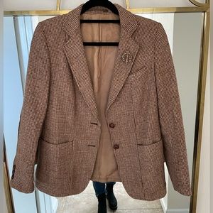 Vintage tweed women’s blazer. Size 6. John Stephen of London jacket.